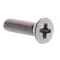 Prime-Line Machine Screw, Metric, Flat Head, Phillip Drive M2.5-0.45 X 10MM 18-8 Stn Steel 10PK 9120799 - alternate 1
